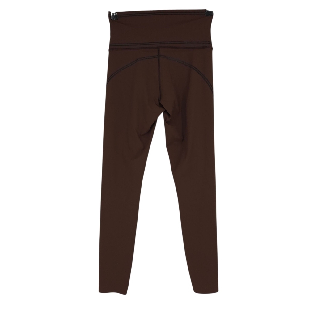Aerie Offline Real Good 7/8 Leggings Chocolate Brown High Rise Athletic Medium - Picture 3 of 7
